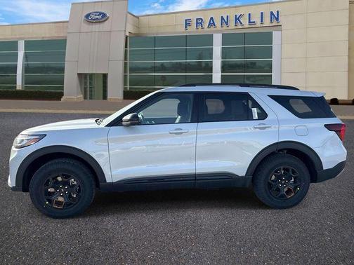 Space White Metallic 2026 Ford Explorer Tremor