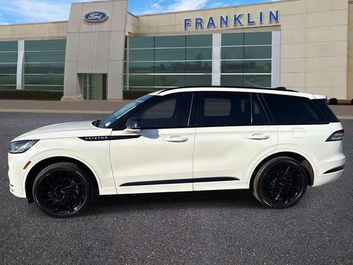 Pristine White 2025 Lincoln Aviator Reserve AWD