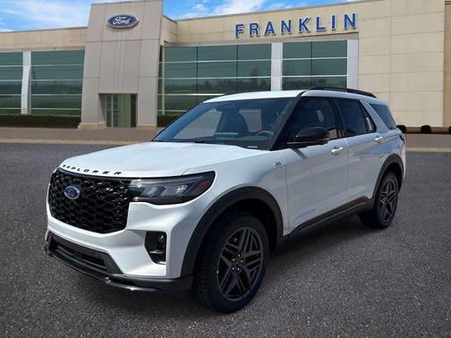 Space White Metallic 2026 Ford Explorer ST-Line