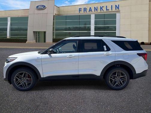 Space White Metallic 2026 Ford Explorer ST-Line