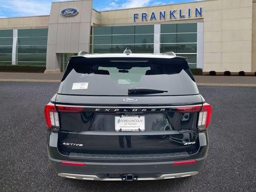 Agate Black Metallic 2026 Ford Explorer Active