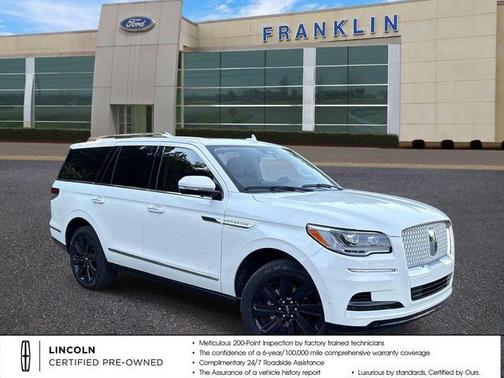 Pristine White 2024 Lincoln Navigator Reserve