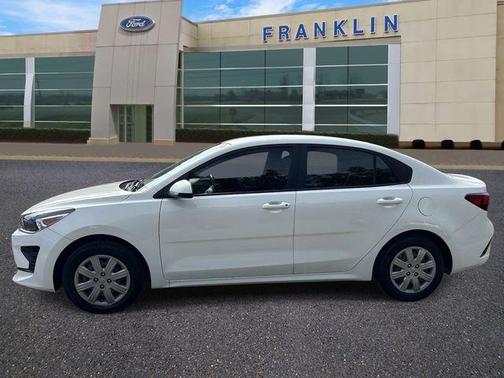 Clear White 2021 Kia Rio S