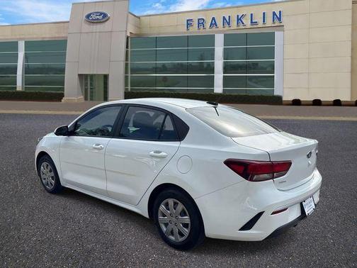 Clear White 2021 Kia Rio S