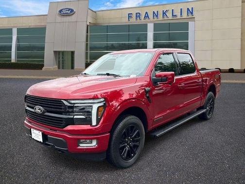 Red Metallic 2024 Ford F-150 Platinum