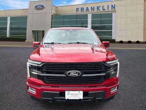 Red Metallic 2024 Ford F-150 Platinum
