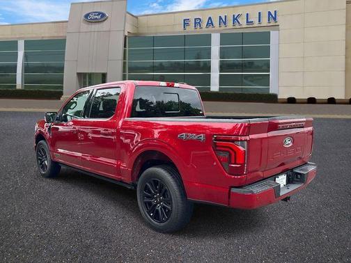 Red Metallic 2024 Ford F-150 Platinum