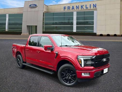 Red Metallic 2024 Ford F-150 Platinum