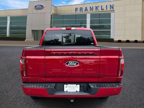 Red Metallic 2024 Ford F-150 Platinum