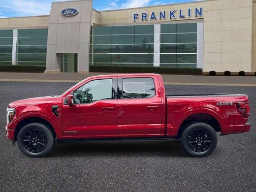 Red Metallic 2024 Ford F-150 Platinum