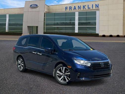 Obsidian Blue 2023 Honda Odyssey Touring