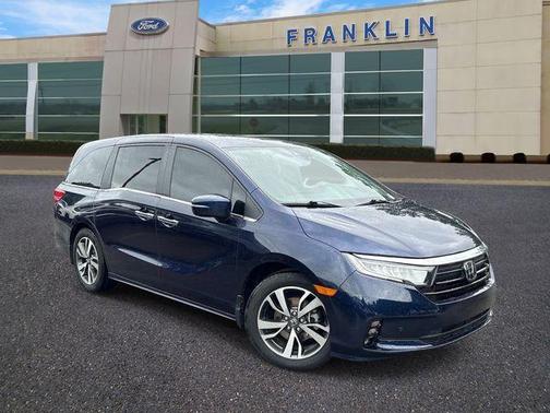 Obsidian Blue 2023 Honda Odyssey Touring