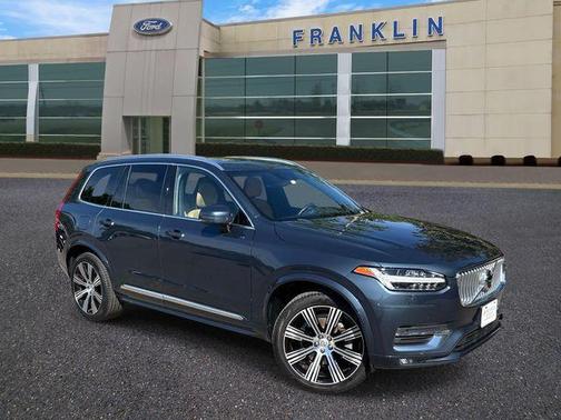 Denim Blue Metallic 2022 Volvo XC90 T6 Inscription 7 Passenger