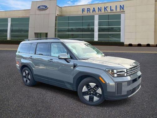 Gray 2024 Hyundai SANTA FE HEV SEL