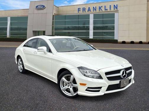 Diamond White 2014 Mercedes-Benz CLS-Class