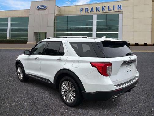 Oxford White 2020 Ford Explorer Limited