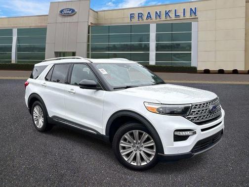 Oxford White 2020 Ford Explorer Limited
