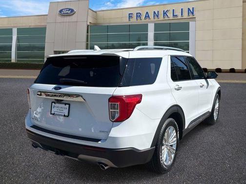 Oxford White 2020 Ford Explorer Limited