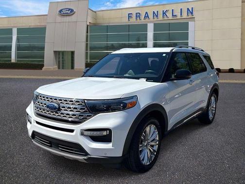 Oxford White 2020 Ford Explorer Limited