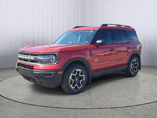 Rapid Red Metallic Tinted Clearcoat 2021 Ford Bronco Sport Big Bend