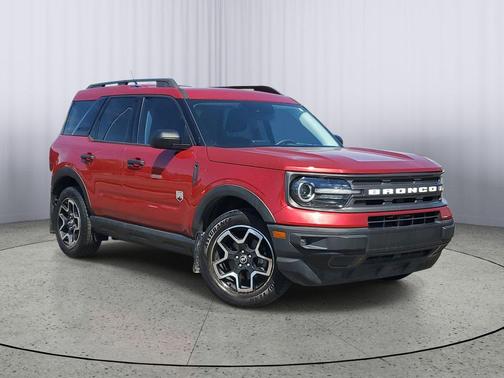 Rapid Red Metallic Tinted Clearcoat 2021 Ford Bronco Sport Big Bend