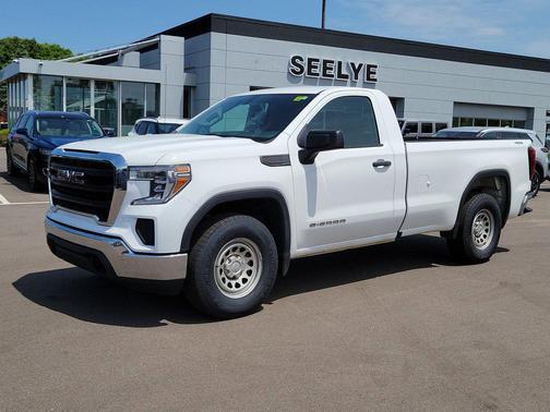 Summit White 2020 GMC Sierra 1500 Base