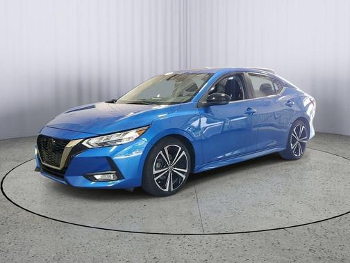 Electric Blue Metallic 2022 Nissan Sentra SR