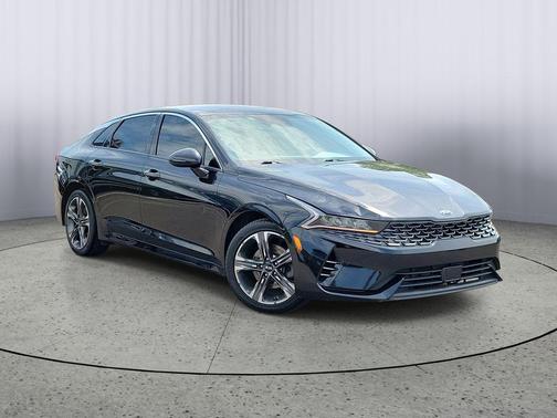Ebony Black 2021 Kia K5 EX