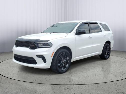 White Knuckle Clearcoat 2021 Dodge Durango SXT Plus