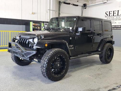 Black Clearcoat 2018 Jeep Wrangler JK Unlimited Sahara