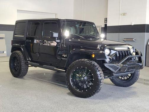 Black Clearcoat 2018 Jeep Wrangler JK Unlimited Sahara