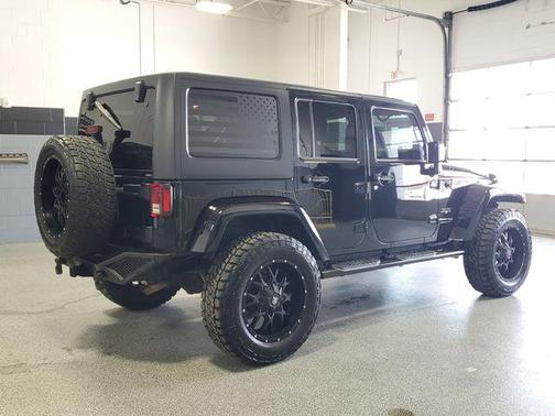 Black Clearcoat 2018 Jeep Wrangler JK Unlimited Sahara