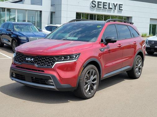 Passion Red 2023 Kia Sorento SX