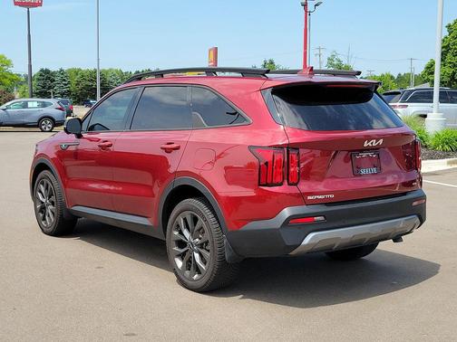 Passion Red 2023 Kia Sorento SX