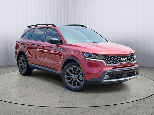 Passion Red 2023 Kia Sorento SX