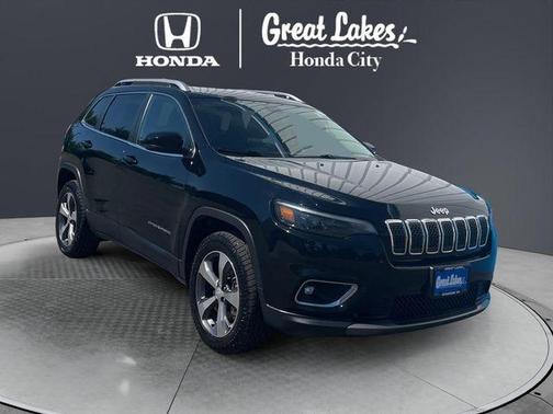 Diamond Black 2019 Jeep Cherokee Limited