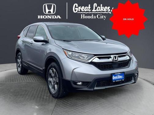 Lunar Silver Metallic 2019 Honda CR-V EX-L