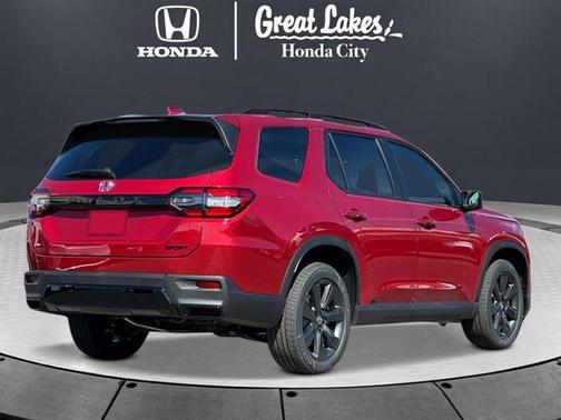 Radiant Red Metallic II 2026 Honda Pilot Sport