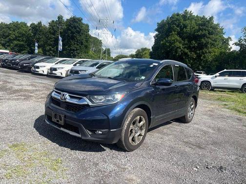 Obsidian Blue Pearl 2019 Honda CR-V EX