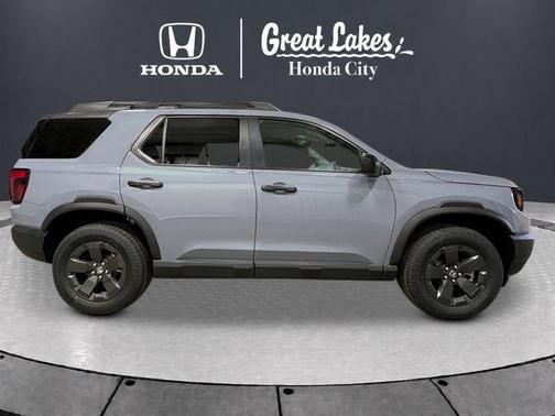 Sonic Gray Pearl 2026 Honda Passport RTL Towing