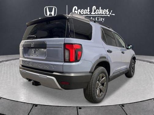 Sonic Gray Pearl 2026 Honda Passport RTL Towing