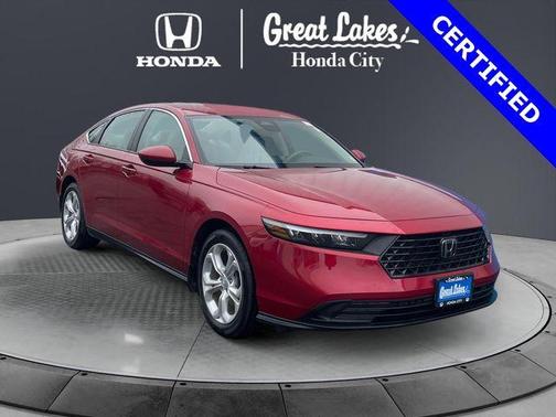 Radiant Red Metallic 2024 Honda Accord LX