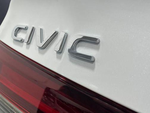 Platinum White Pearl 2026 Honda Civic Sport