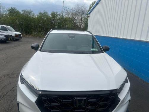 Platinum White Pearl 2024 Honda CR-V Hybrid Sport Touring