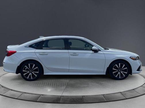 Platinum White Pearl 2023 Honda Civic EX