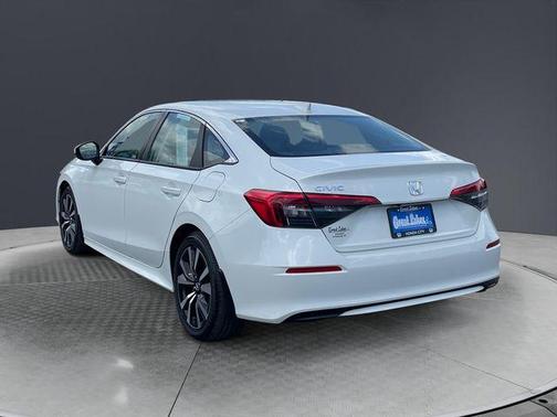 Platinum White Pearl 2023 Honda Civic EX