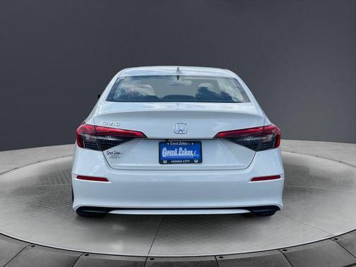 Platinum White Pearl 2023 Honda Civic EX
