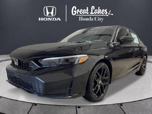 Black 2026 Honda Civic Hybrid Sport