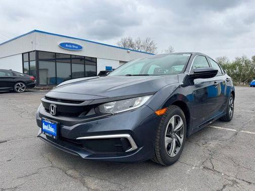 Gray 2020 Honda Civic LX