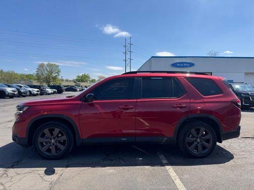 Red 2023 Honda Pilot Sport